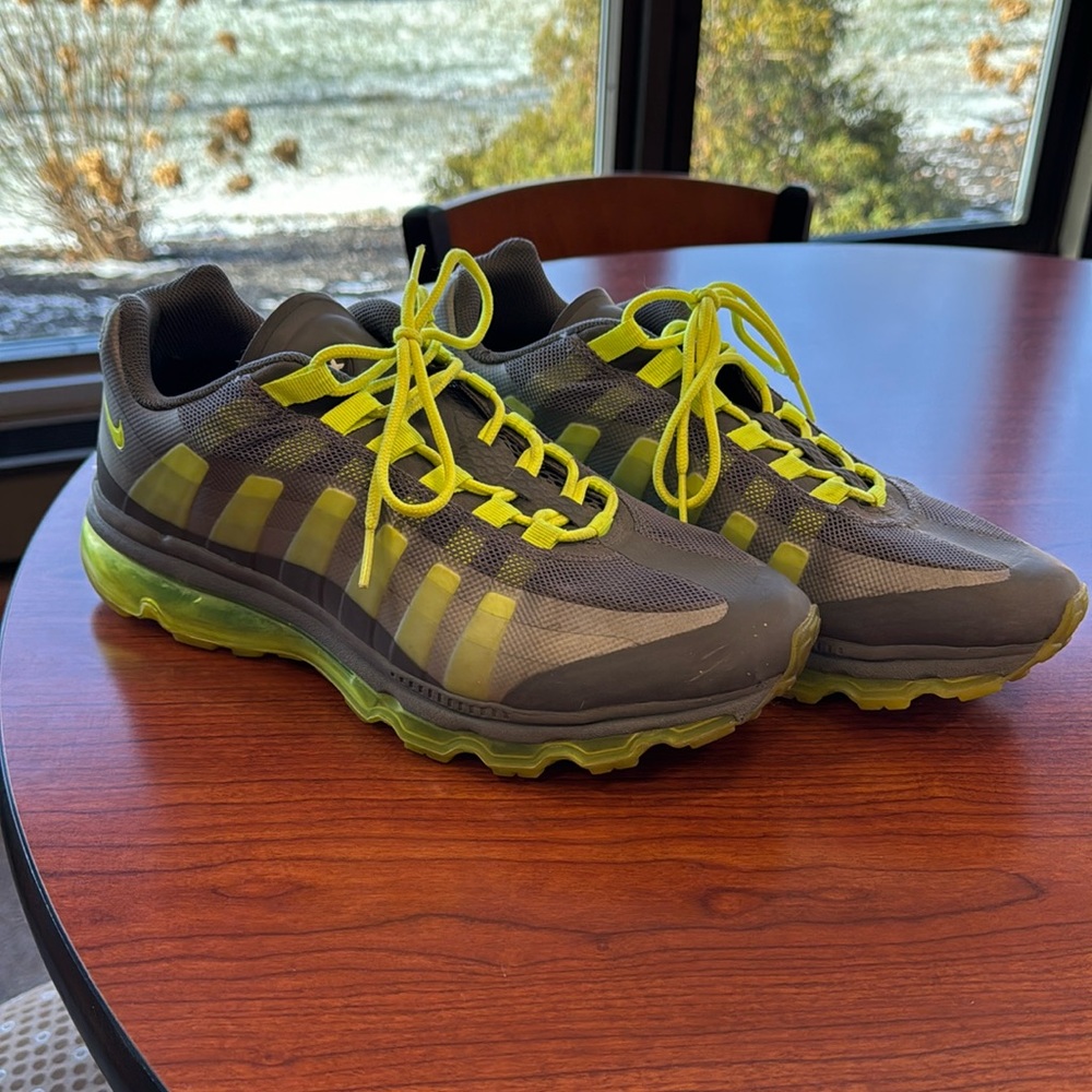 Nike Air Max 95+ BB Volt and Gray
